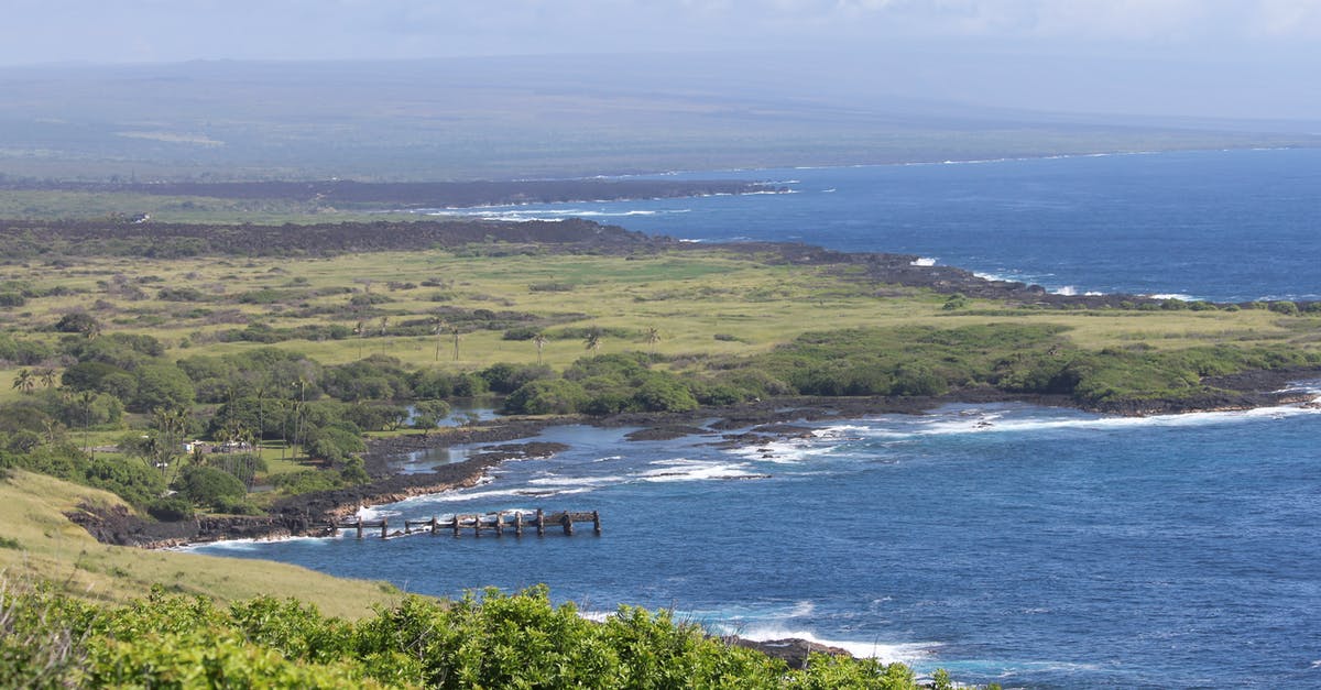 Traveling in US while transit visa - Free stock photo of bay, beach, cliff