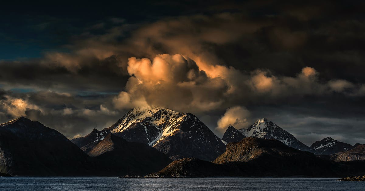 Traveling on the ABC islands (Lesser Antilles) - Snow Covered Mountain Under Cloudy Sky