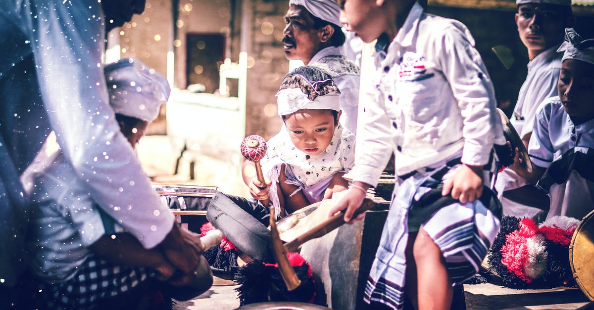 Traveling outside the U.S. after oath ceremony - Indonesian Family In Their Traditional Wear