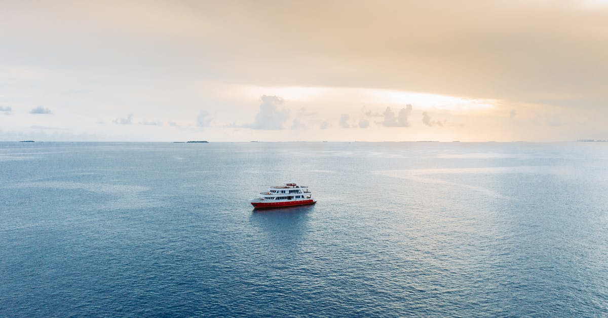 Traveling Paris during my summer vacation, Do I still need NOC? - Cruise ship floating on rippling sea at twilight