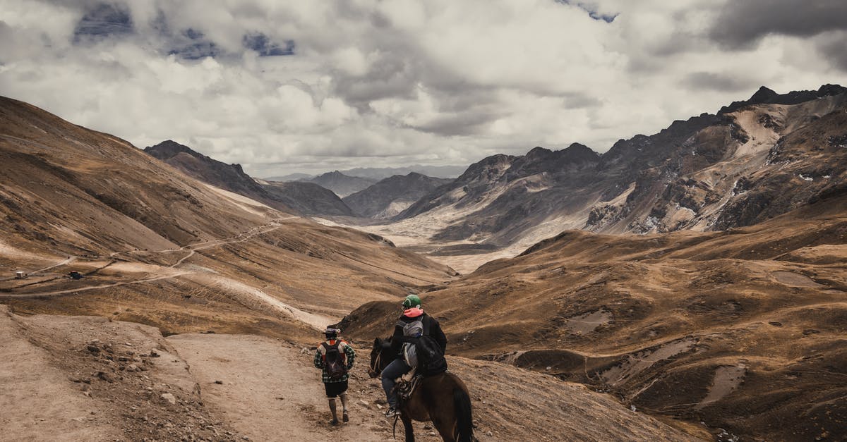 Traveling the Camino Trail during Covid - Person Riding Horse