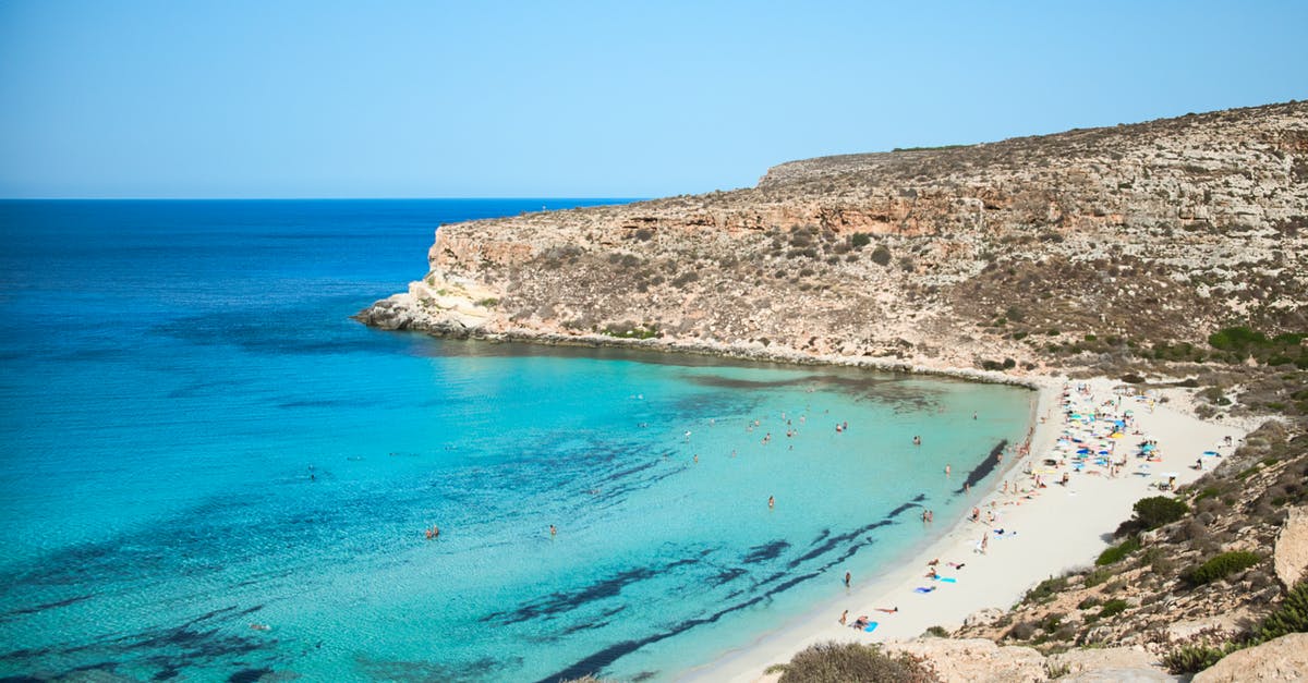 Traveling through Sicily on a budget and without a driver's license - Bird's Eye View Photo of Coastline During Daytime