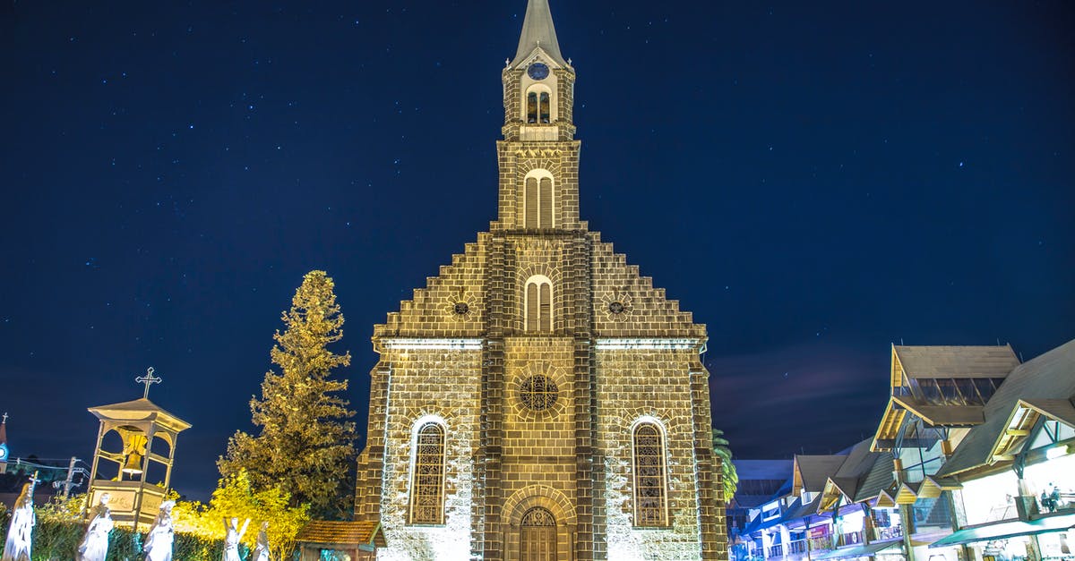 Traveling to Brazil on different passports [duplicate] - Brown Concrete Church during Night Time