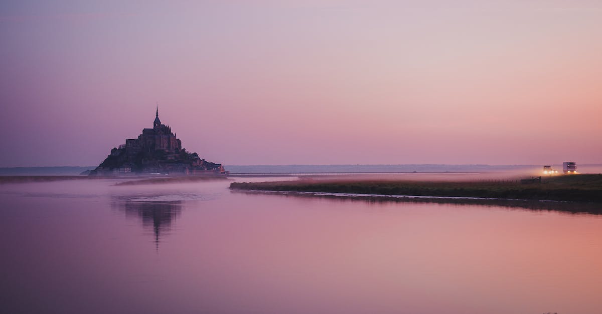 Traveling to France before date of the long sejour visa - Long Shot A Castle on an Island