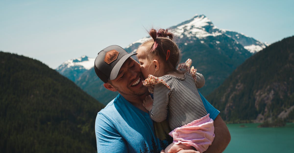 Traveling to india with toddler - Man Carrying Her Daughter Smiling