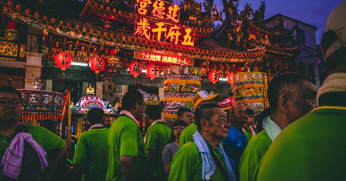 Traveling to Taiwan for Mainland Chinese - visa requirements? - Parade of People Wearing Green Shirts