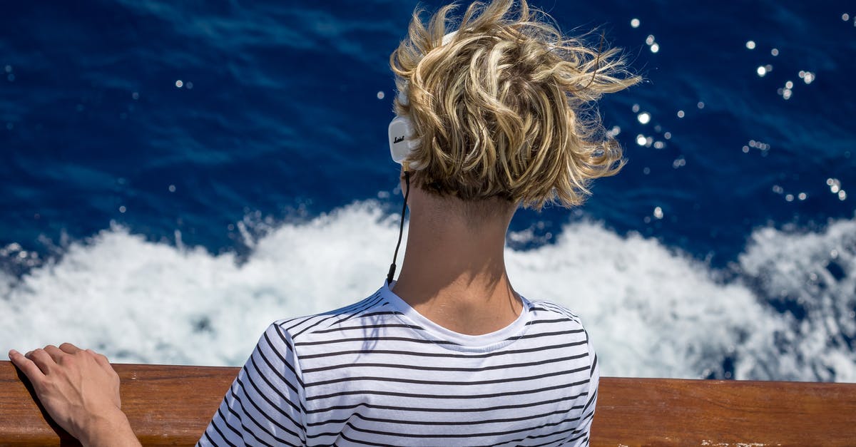 Travelling back from Japan to EU [closed] - Close-Up Photography of Man Looking Down the Sea