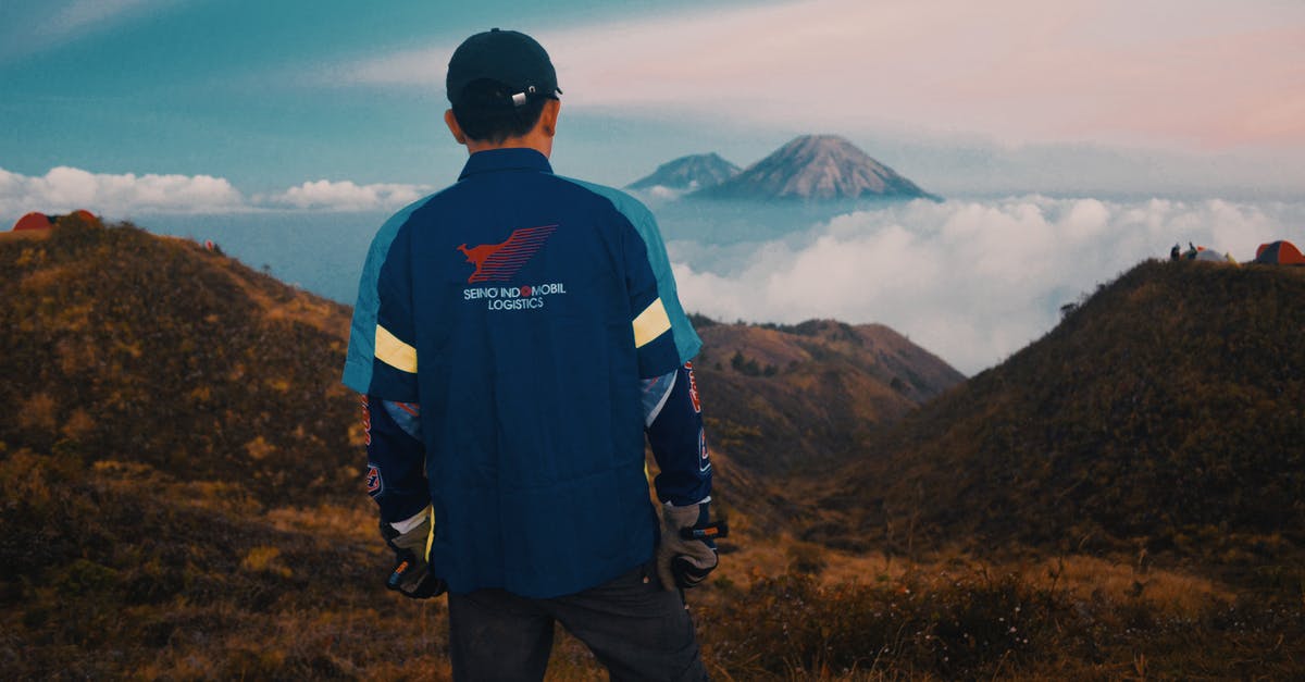 Travelling back to Indonesia with Dual citizenship [duplicate] - Man Standing Facing the Mountain Above the Clouds