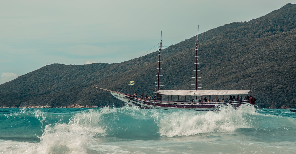 Travelling to Brazil without return ticket - Brown and White Boat on the Ocean