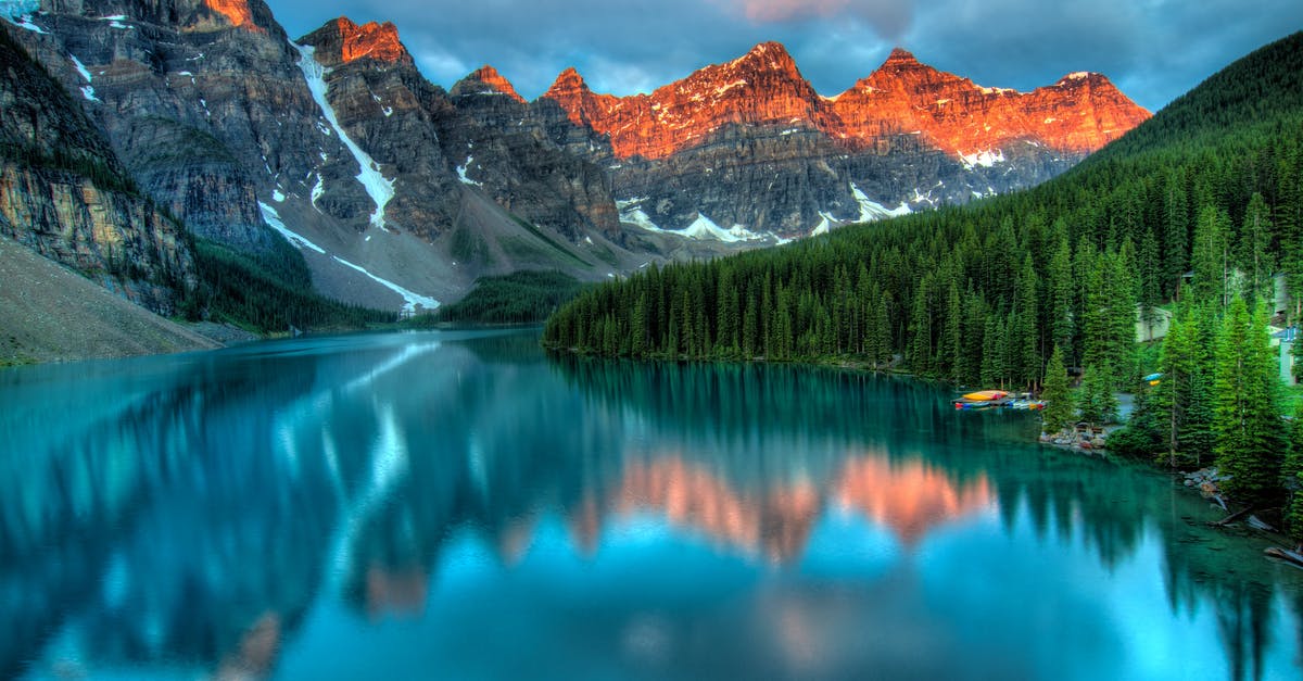 Travelling to Canada while pregnant - Lake and Mountain