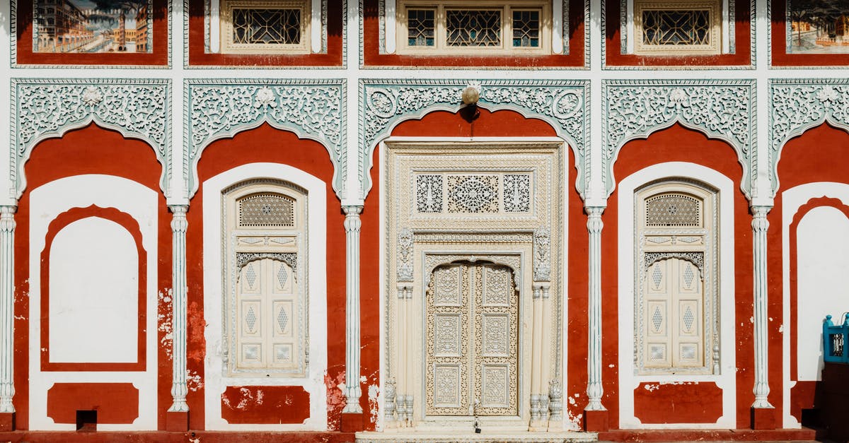 Travelling to Pakistan with expired NICOP - Red and White-framed Beige Doors