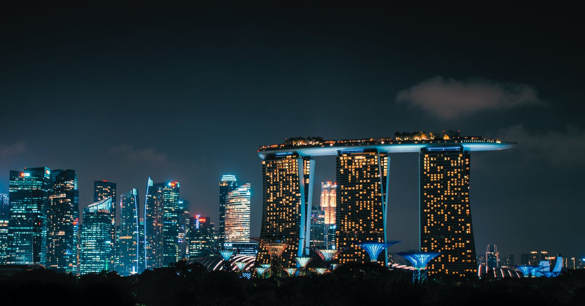 Travelling to Singapore via BKK [closed] - City Skyline during Night Time