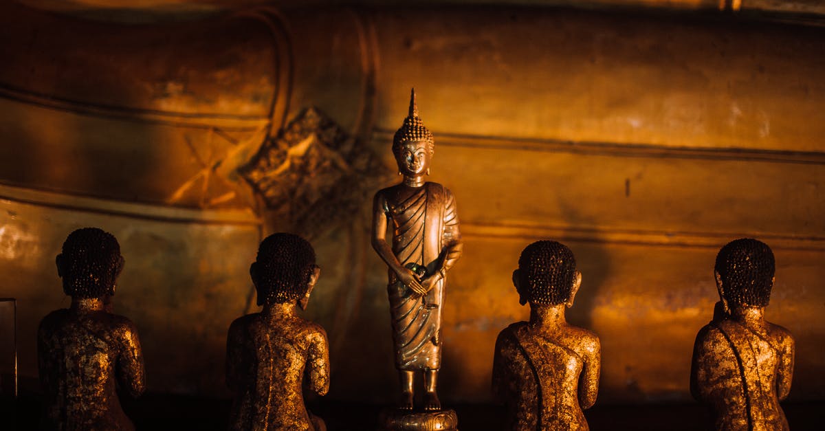 Travelling with small fold up wheelchair [closed] - Gold Buddha Figurine on Brown Wooden Table