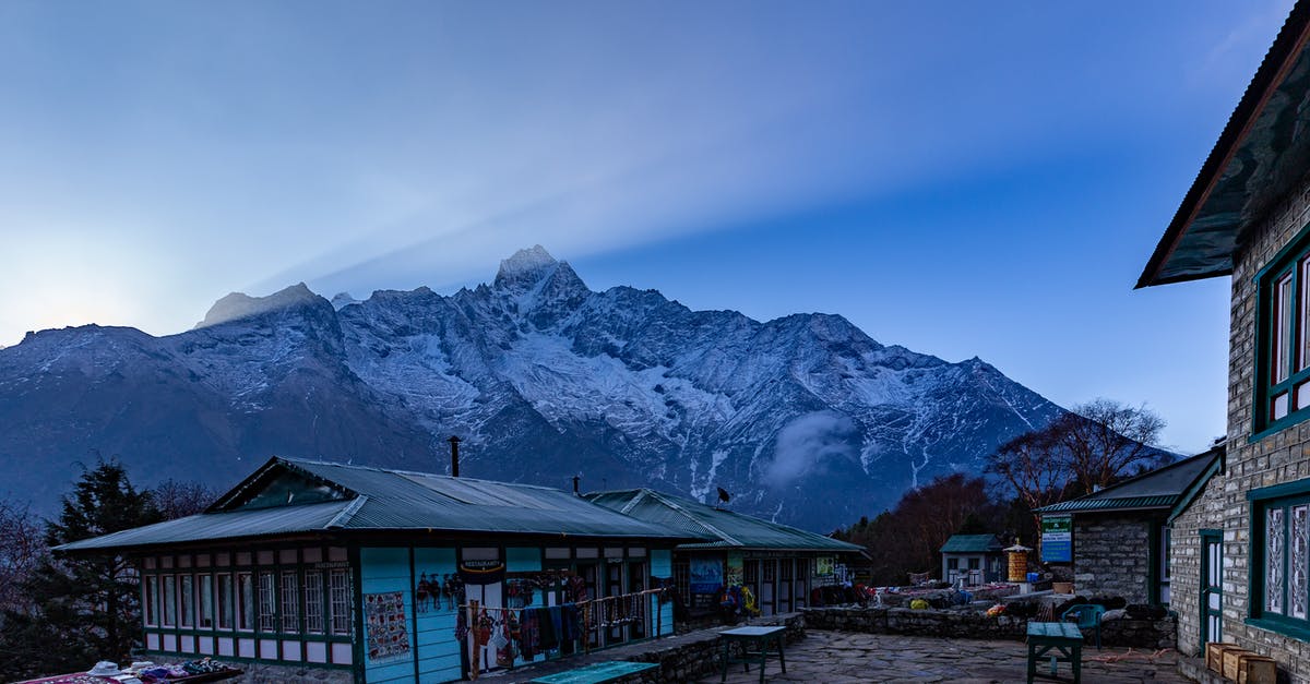 Trekking in Nepal [closed] - Sonnenaufgang im Himalaya