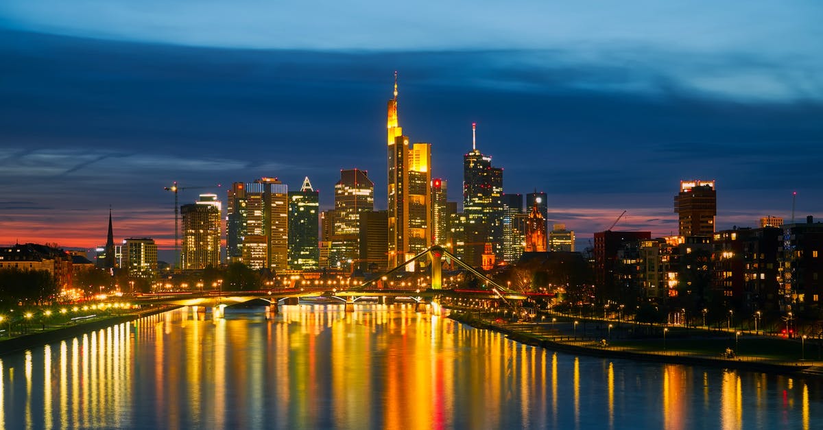 Trip to Germany (Frankfurt City - Frankfurt Hahn) - City Lights