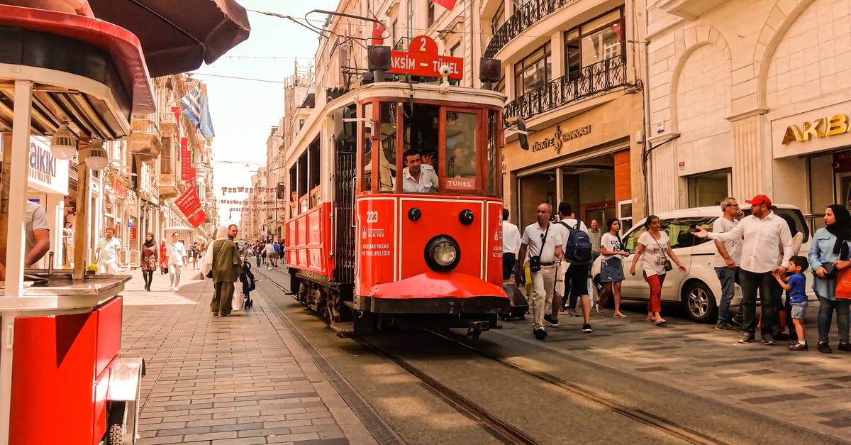 Turkey tourist e-visa with expired H-1B but valid i-797A - A Red Tram on the Street 