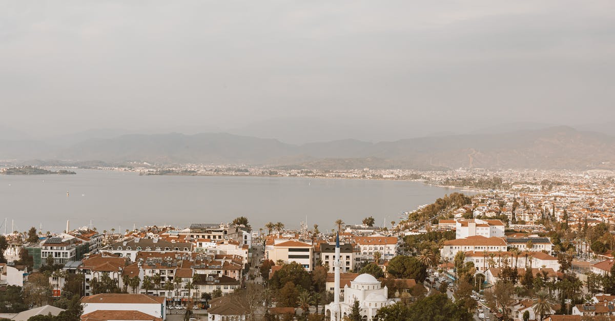 Turkey Visit Visa - Aerial View of City Buildings Near Body of Water