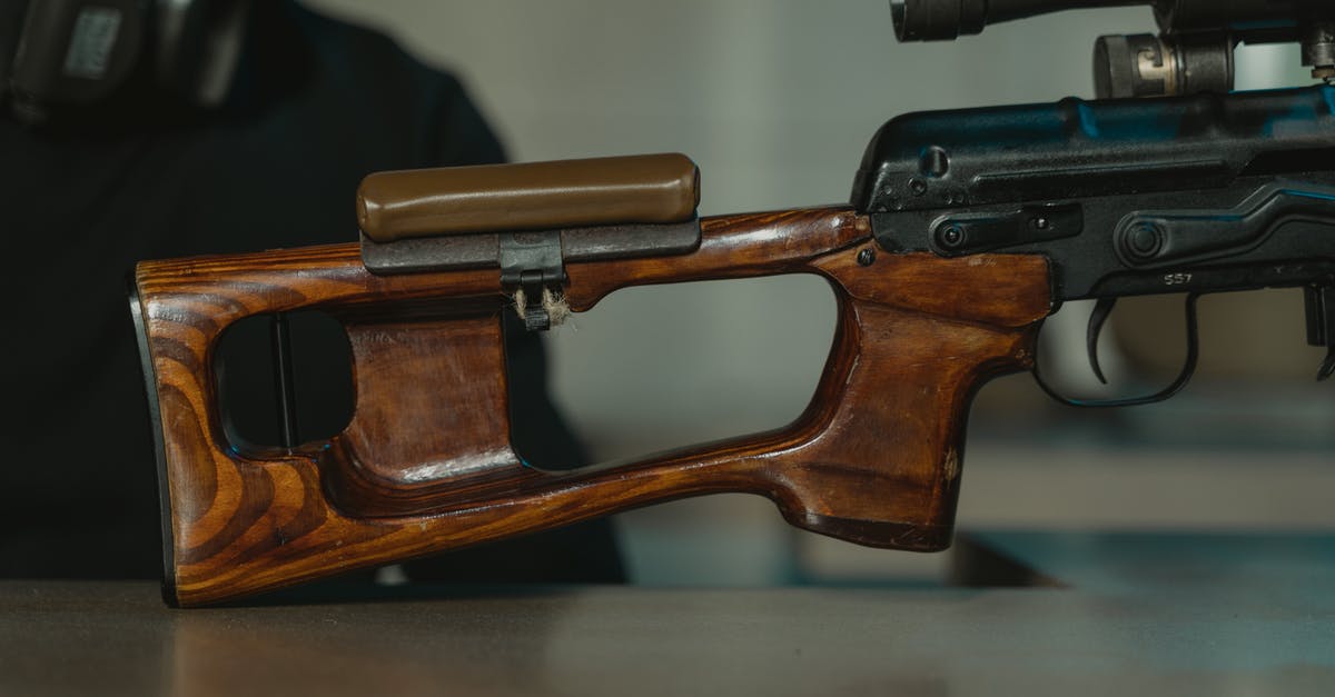 Turkish eVisa for Schengen holder single entry - Black and Brown Semi Automatic Pistol on White Table