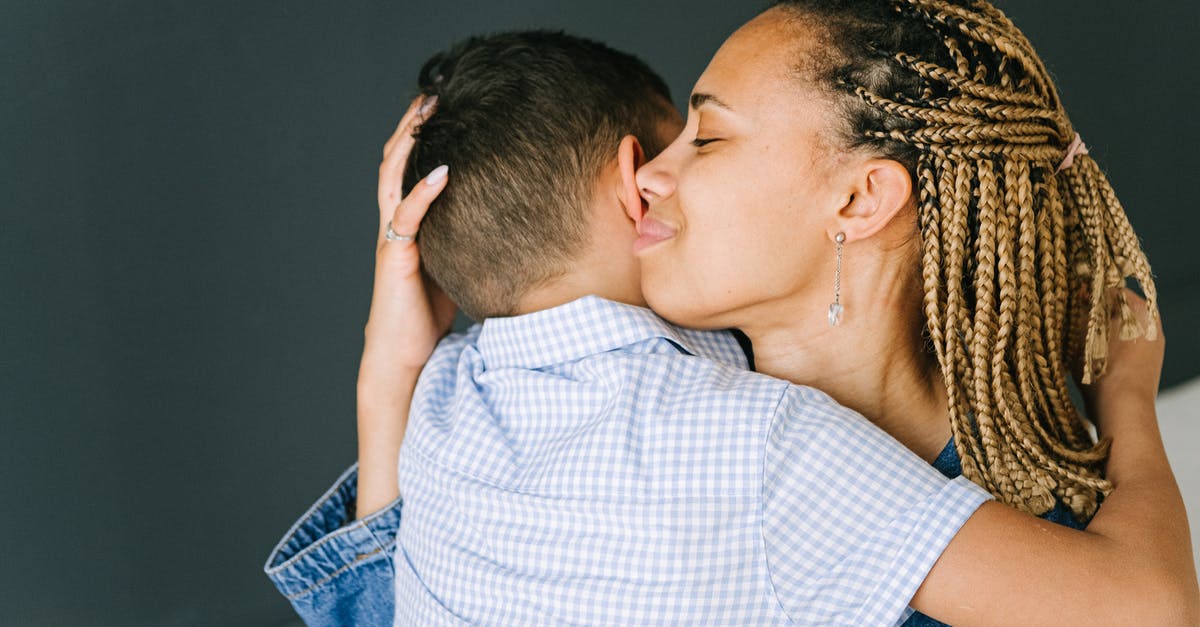 Two family members with same last and first names [closed] - Mother Hugging Chilcd