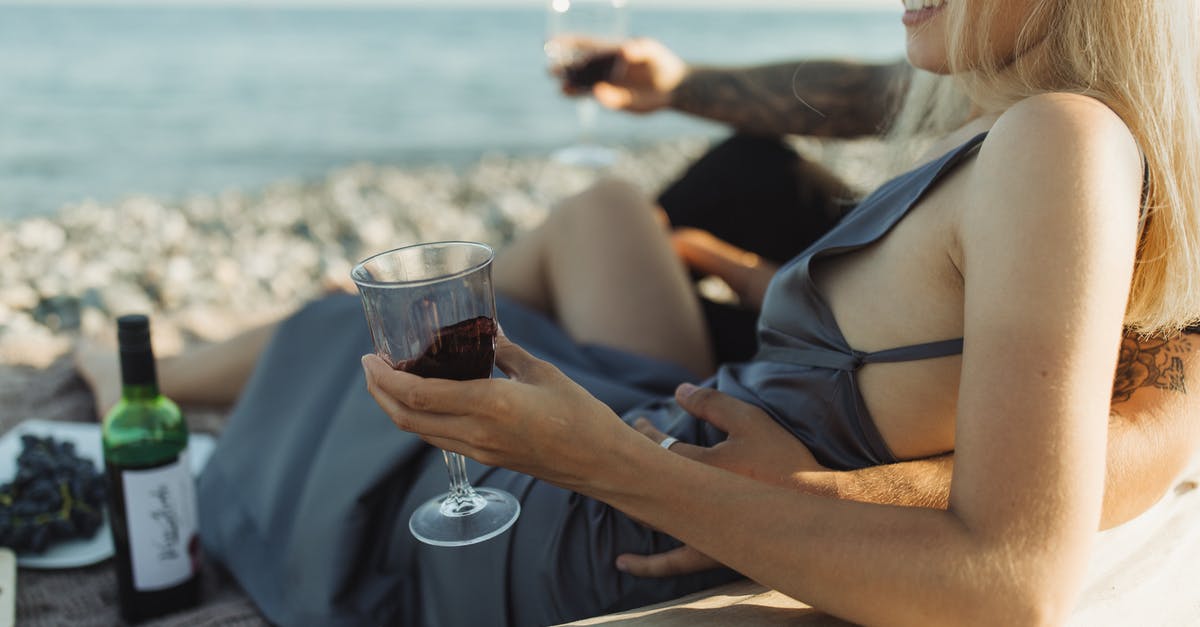 Two Schengen visas with a one-day gap - Woman in Blue and White Bikini Top Holding Clear Drinking Glass