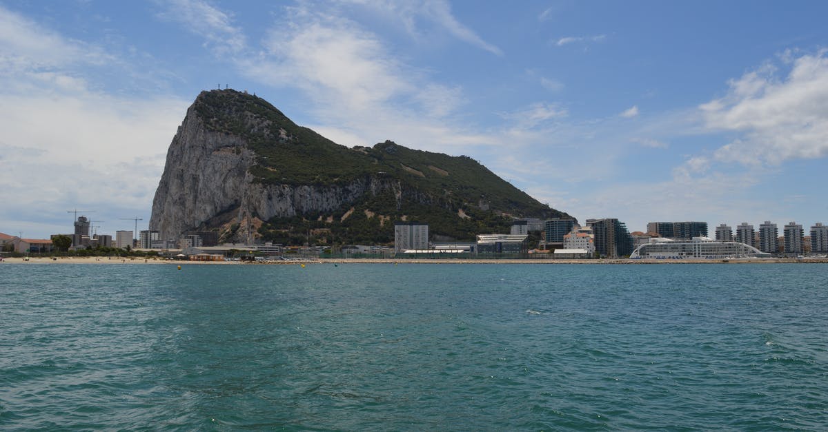 UK DATV transit visa form queries - Rock of Gibraltar