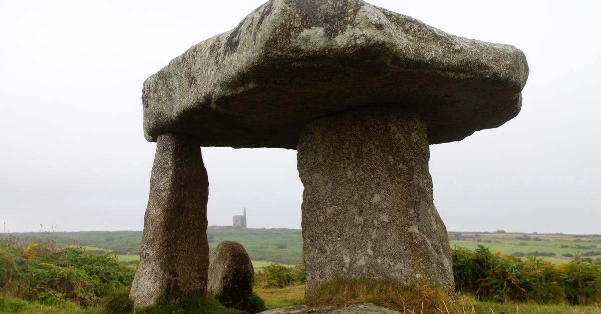 UK Passport validity dates format - Gray Rock Formation Under the White Sky