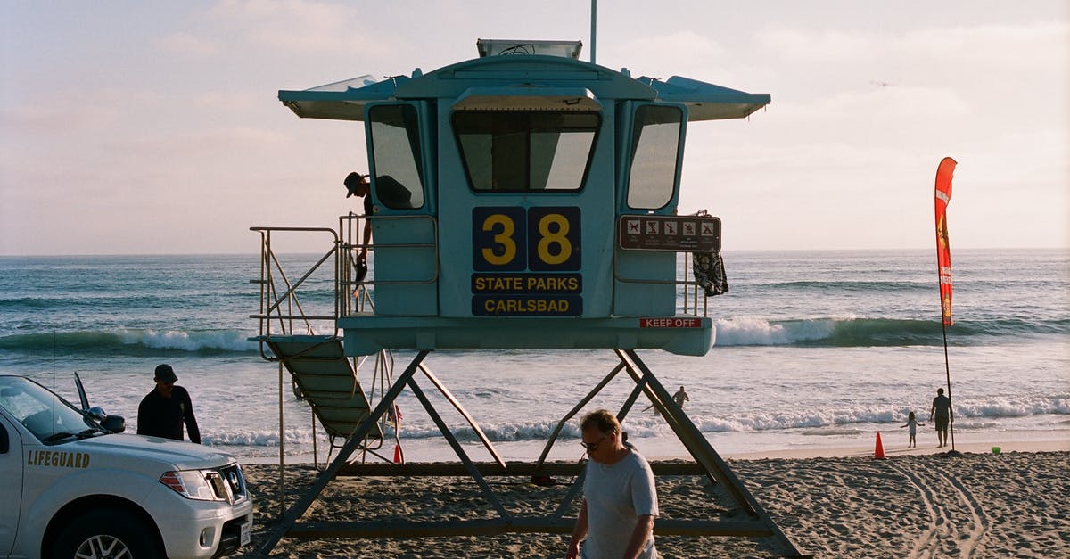 UK Station served by greatest number of TOCs? - Blue Lifeguard Tower on the Beach