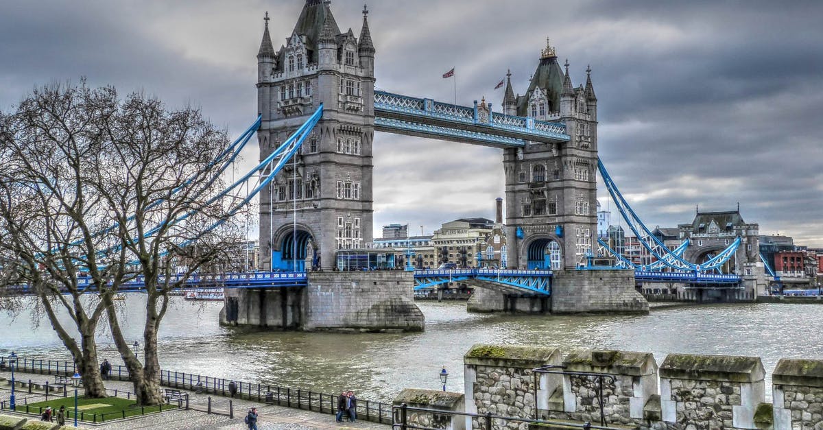 UK visa application for a person who had overstayed earlier - Tower Bridge