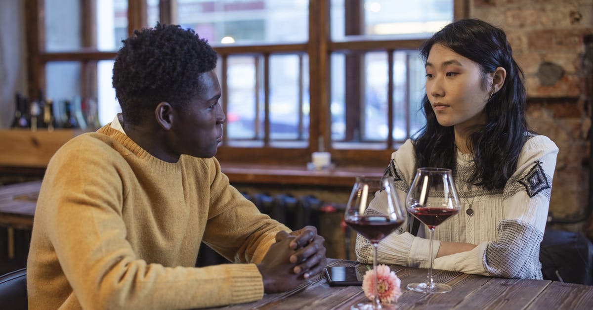 UK visa expiration date - Man and Woman Sitting at Table