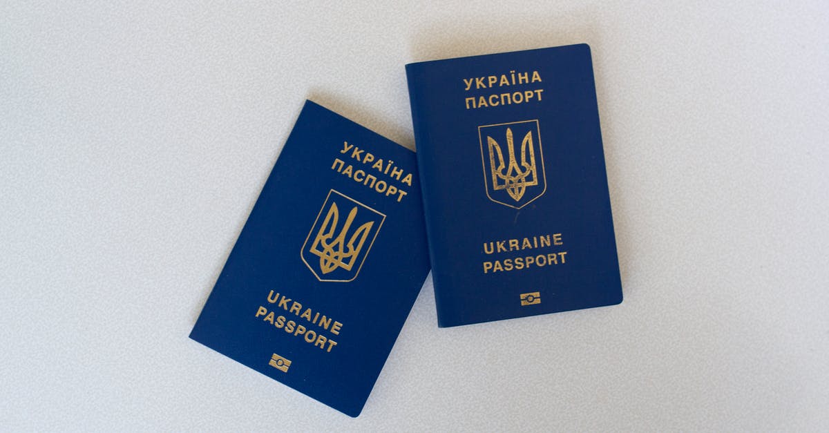 Ukrainian biometric passports - Passports on White Surface