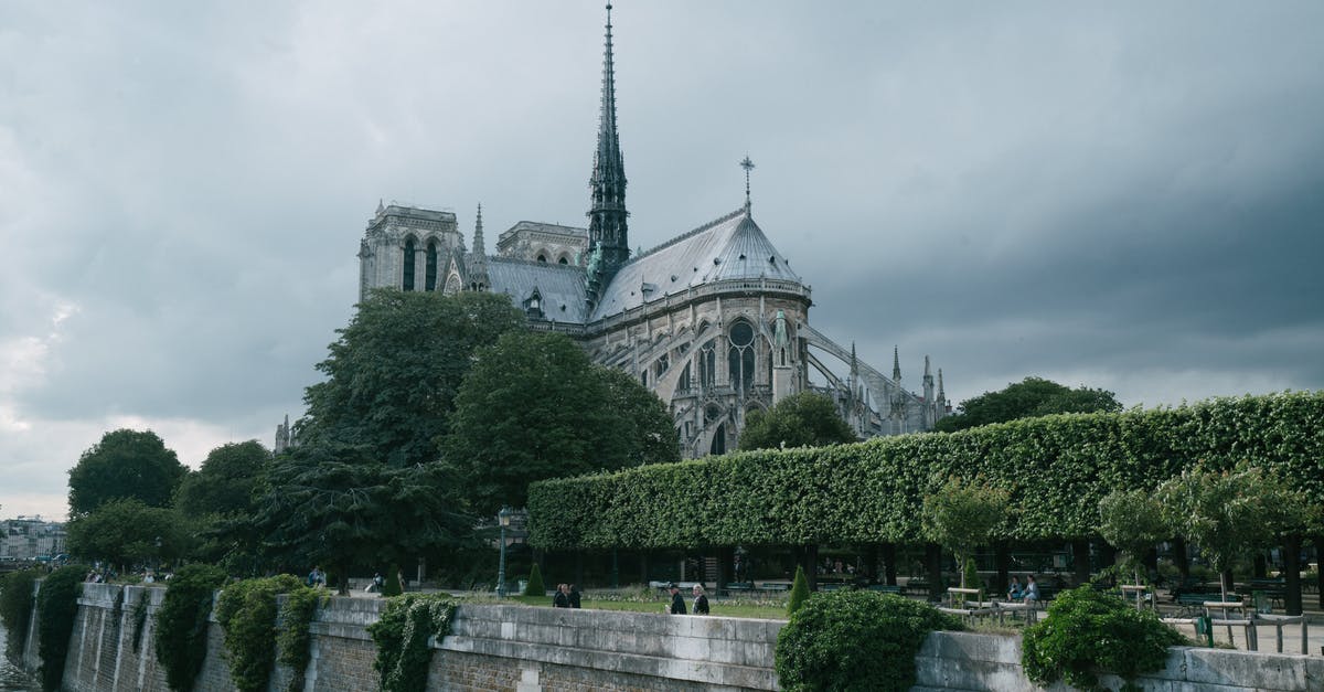 Unique experiences of southwest Europe [closed] - Rear of Notre Dame Cathedral on gray day