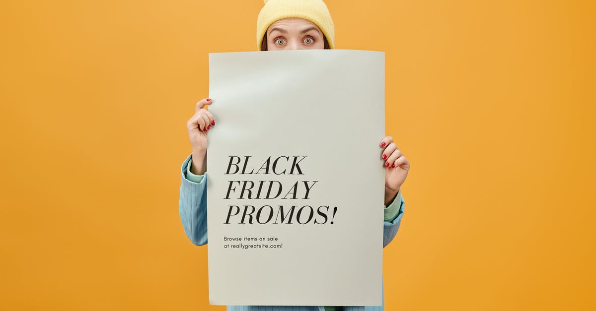 Universal Studios on Black Friday or Saturday? - Woman in Blue Long Sleeve Shirt Holding White Poster