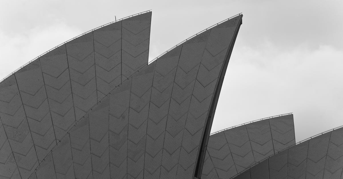 Unvaccinated athlete denied entry to Australia: will they be banned from entering Australia again if they appeal against visa cancellation? - Modern futuristic building roof against cloudy sky