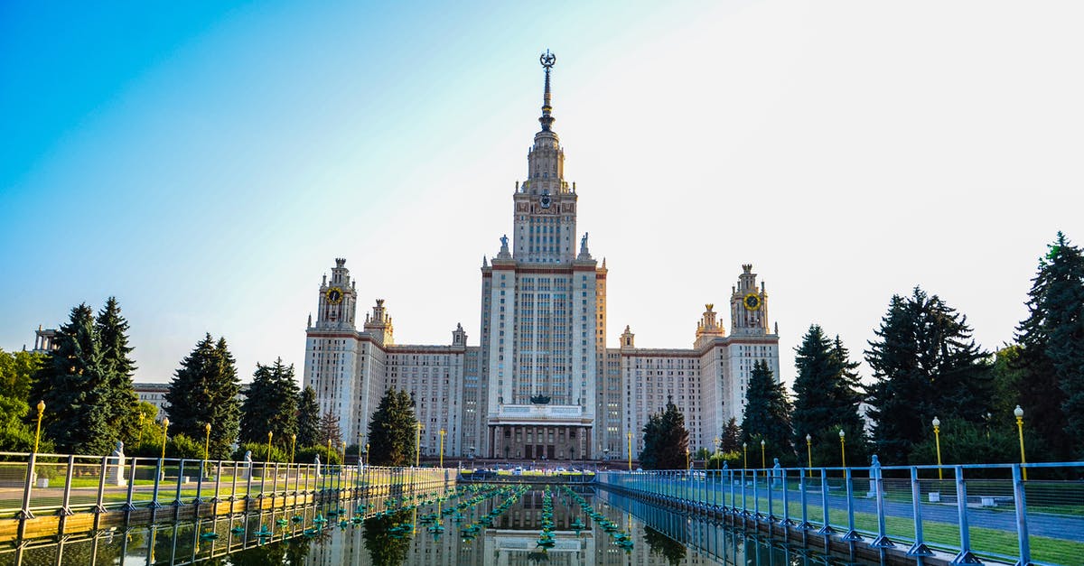 US citizens traveling between Ukraine and Russia - White Concrete Structure