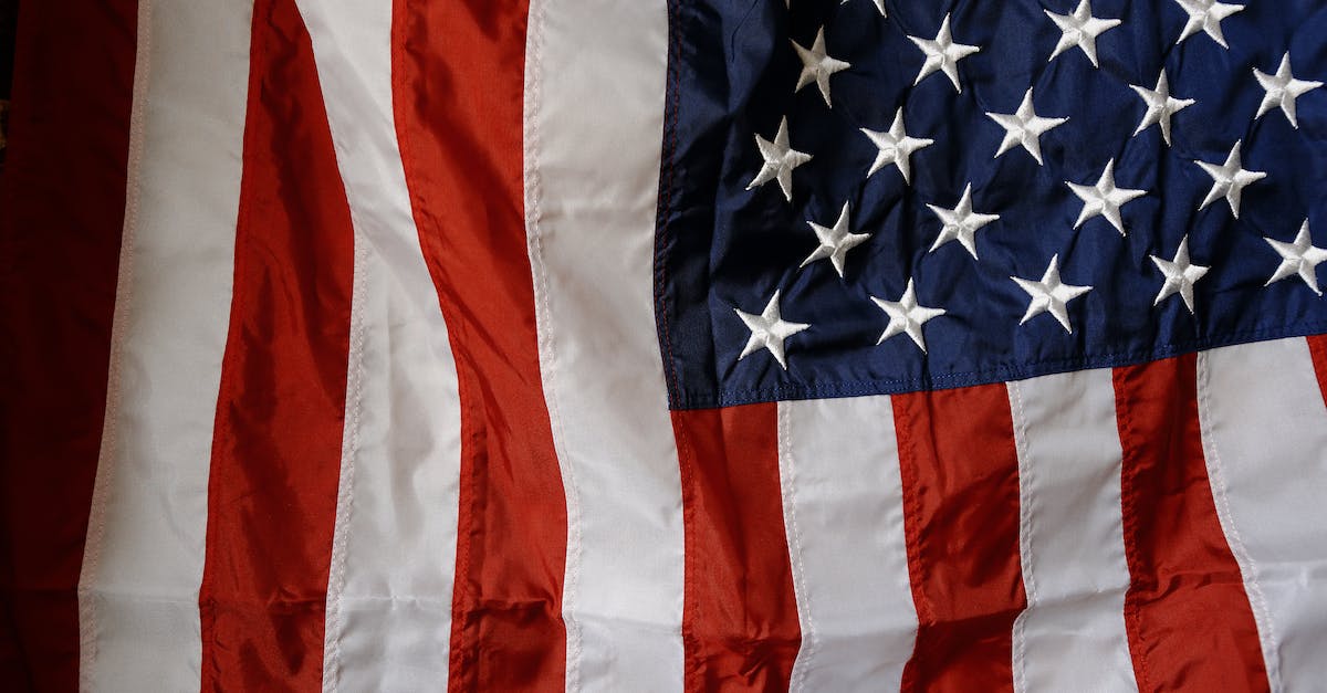 US Customs Pre-clearance in foreign airports - Us a Flag on White Textile