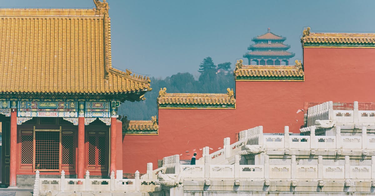 Vaccinations for Beijing - Red and White Concrete Building