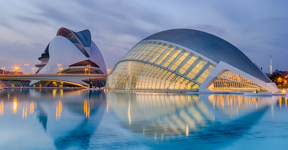 Valencia Floods - Should I cancel my trip? - Reflection of Cityscape in Sea at Night