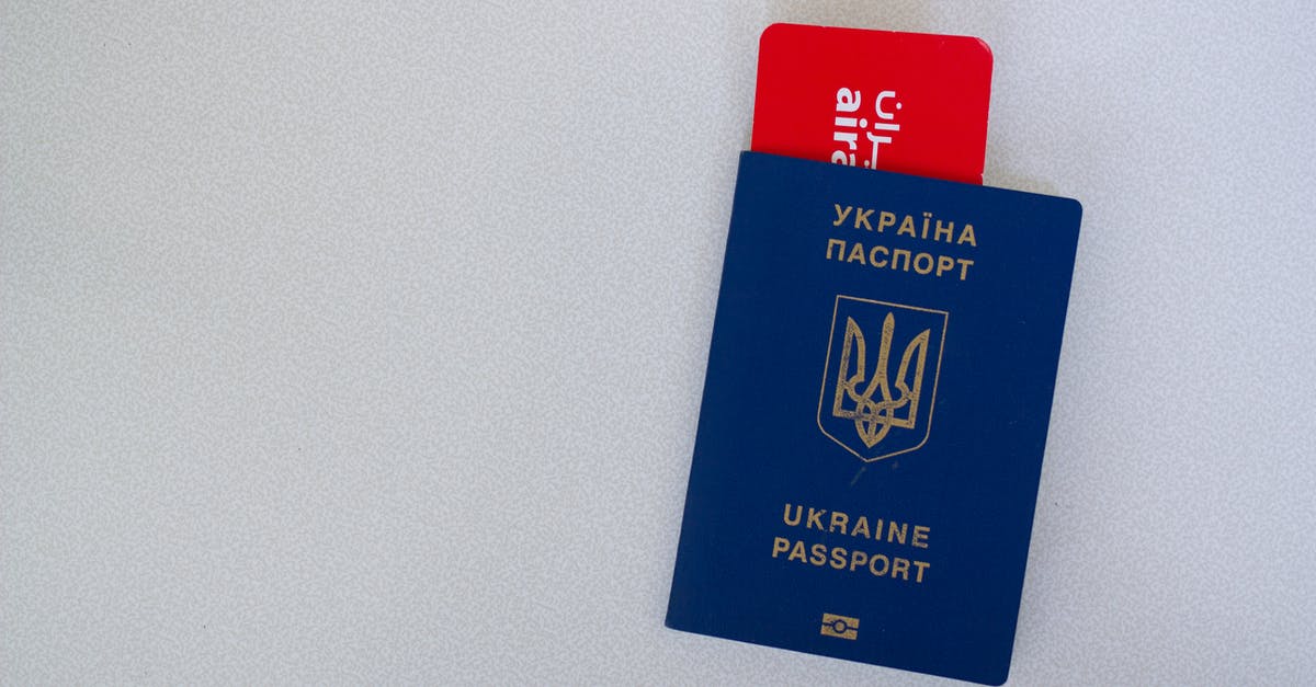 Valid UK Visa in an Expired Passport - The Front Cover of a Current Biometric Ukrainian Passport