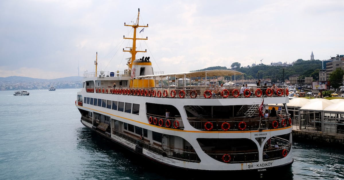 Vancouver to Seattle by Ferry - A Ferry Boat Docked in a Harbor