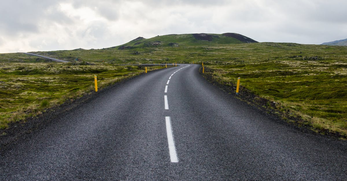 Virtually 'drive' a route with Google Streetview - Gray Concrete Road Towards Green Mountain