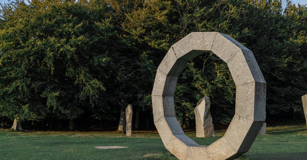 Visa for volunteering in England - Grey Concrete Round Outdoor Fountain