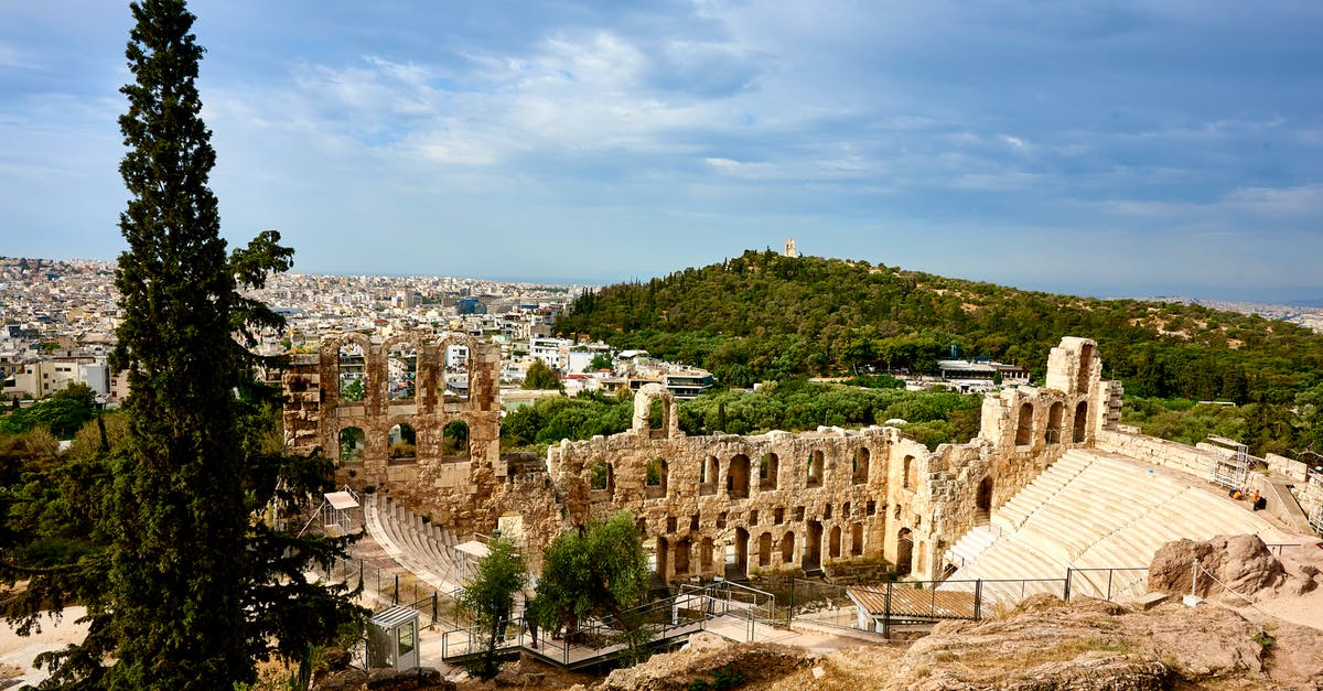 Visa query: Travel to Athens (Greece) and Sofia (Bulgaria) - Odeon of Herodes Atticus