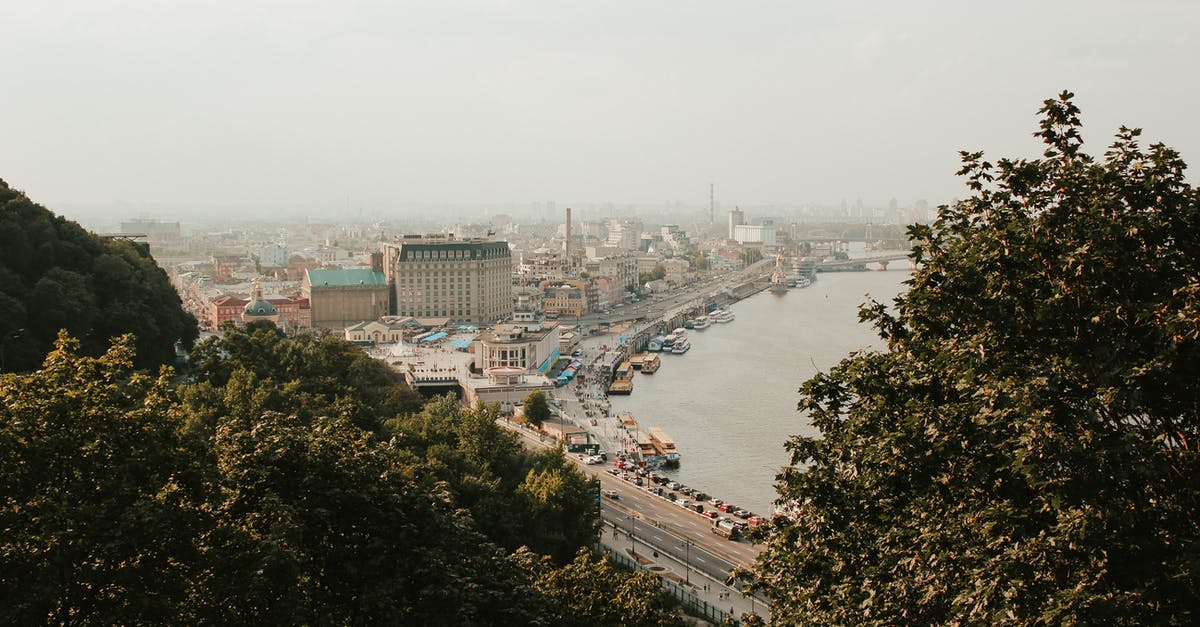 Visa to Belarus when traveling Belarus-Russia-Belarus - Aerial Photo of A City