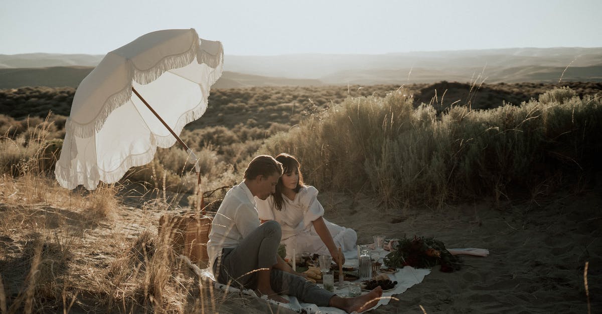 Visa-free entry into Japan and passport expiration date [duplicate] - Young romantic couple having picnic on sandy beach