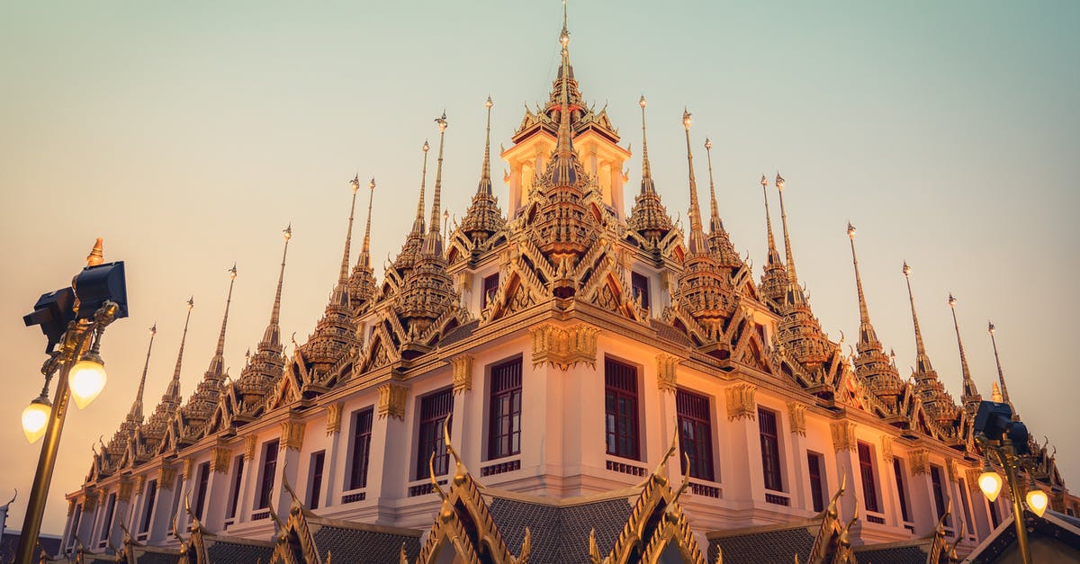 Visit to Bangkok for Canadian expatriate - Brown Concrete Building Under the Blue Sky