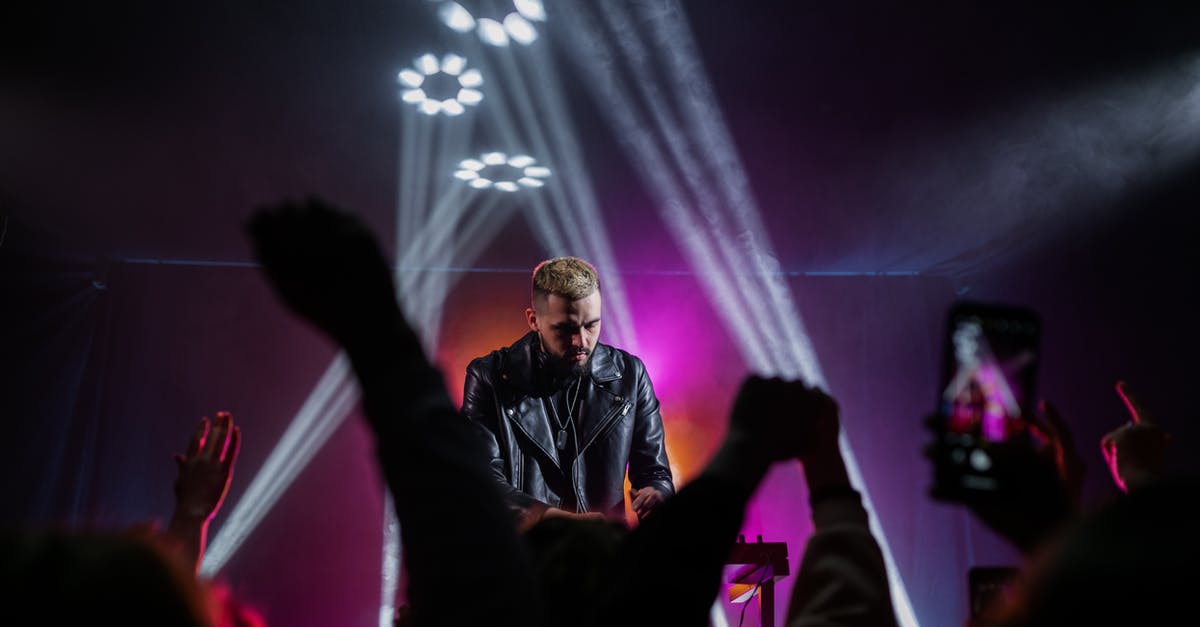 Visiting a concert in japan - Man in Black Suit Standing on Stage