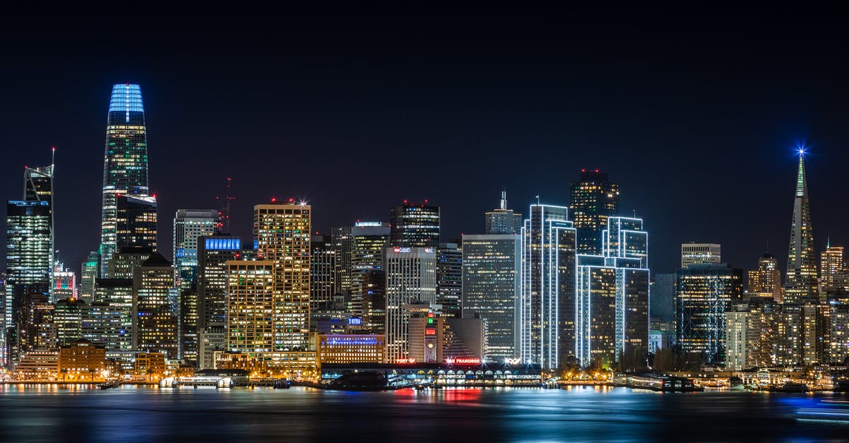 Visiting multiple US and CA cities - ESTA - Time Lapse Photo Of City During Night