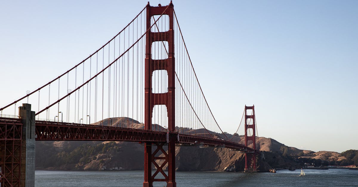 Visiting multiple US and CA cities - ESTA - Photo Of Bridge During Daytime