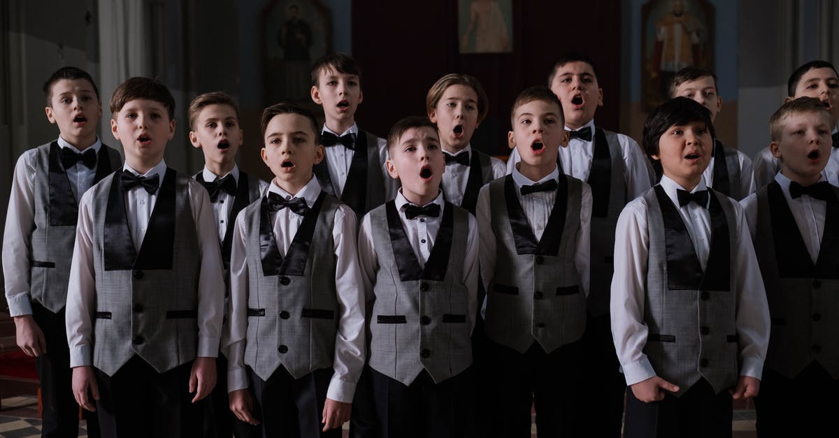 Volunteer opportunities in Boston for practicing English? - A Group of Boys Singing in the Church 