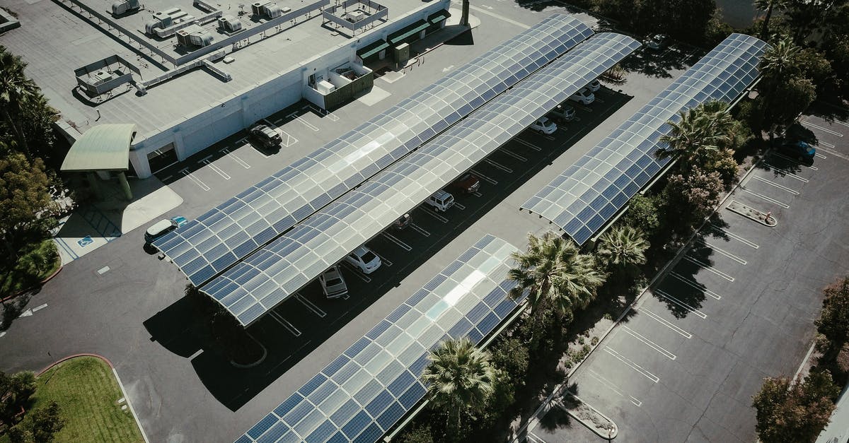 What's a good way to generate solar electricity while driving? - Free stock photo of aerial shot, architecture, battery